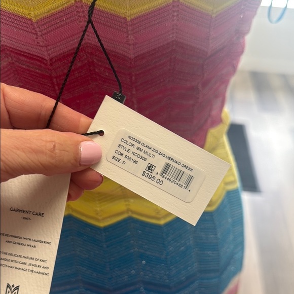 🌷MILLY Mermaid Chevron Maxi Dress - Picture 5 of 6